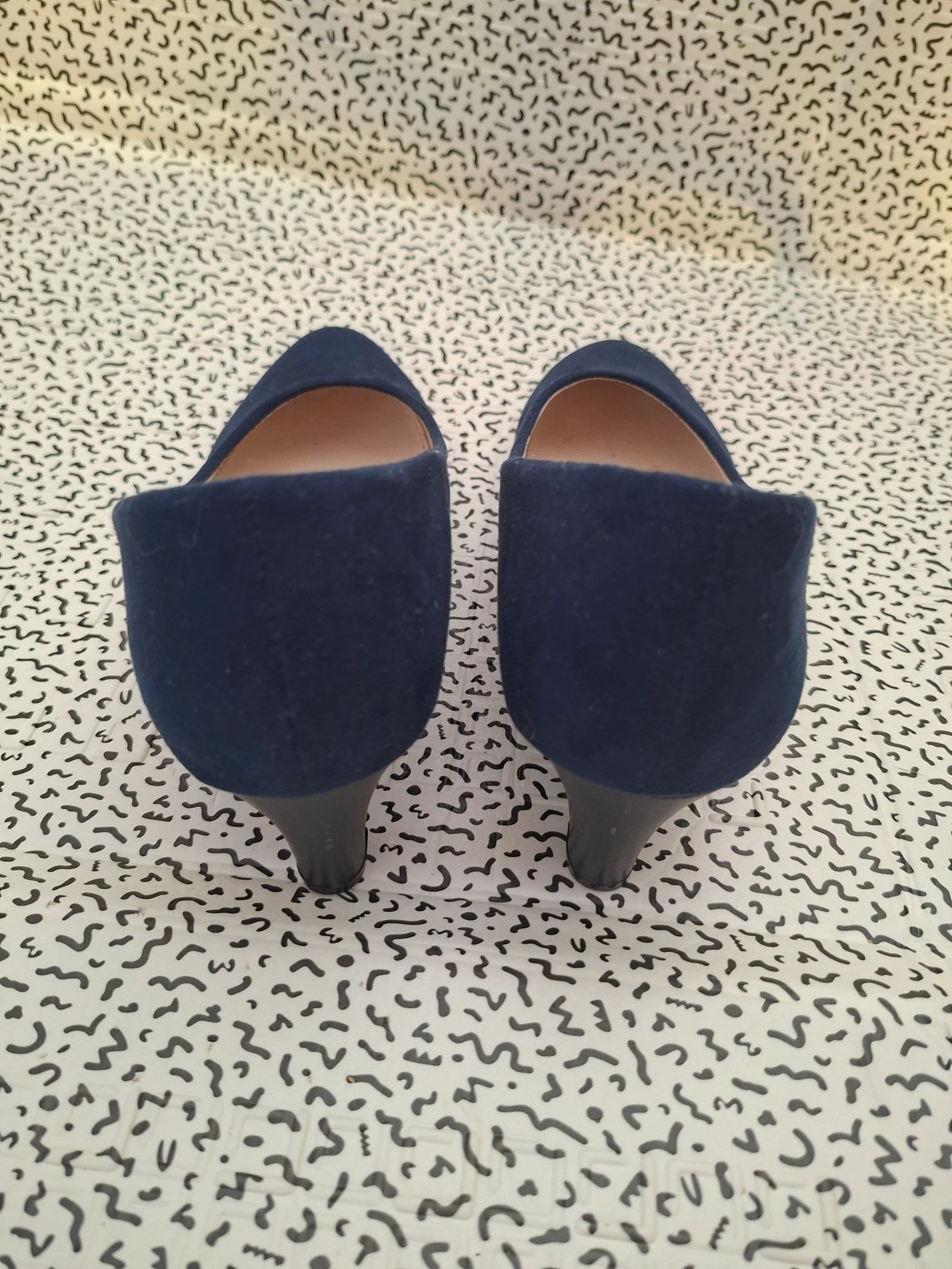 Navy blue pumps Ligne à Suivre size 39 – Elegant heels – photo 4
